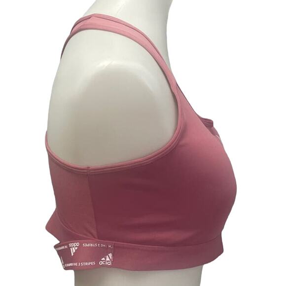 New Adidas XL 48DD Medium Support Removeable Pads Training Sports Bra - Picture 5 of 5